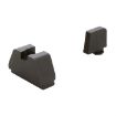 Picture of Optic Compatible Sight Set For Glock G1-5 Serrated Black