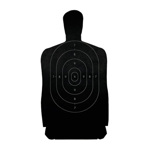 Picture of B27 Police Silhouette Paper Targets 100Pk