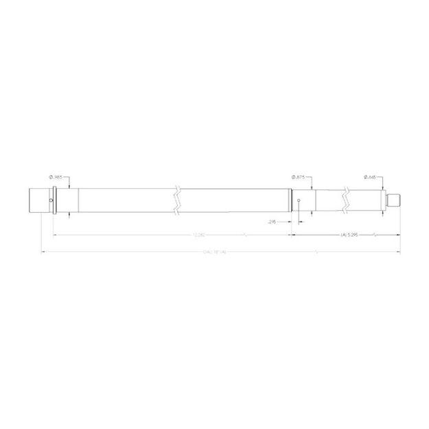 Picture of 6.5 Grendel 1-8 Twist 20'' Carbon Fiber Barrel
