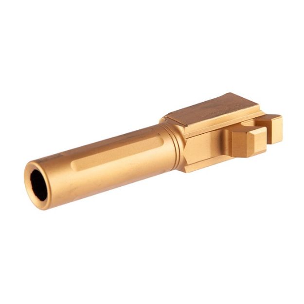 Picture of Match 9Mm Non-Threaded Straight Bbl For S&W M&P Shield Gold