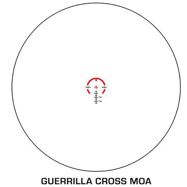 Picture of Tomahawk Lpvo 1-6X24mm Sfp Illum. Guerrilla Cross Moa Black