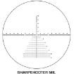 Picture of Patriot Precision 6-24X50mm Ffp Sharpshooter Mil Black