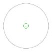 Picture of Blade 1X25mm Green Ir Brc Reticle Prism Sight Black