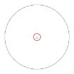 Picture of Blade 1X25mm Red Ir Brc Reticle Prism Sight Black