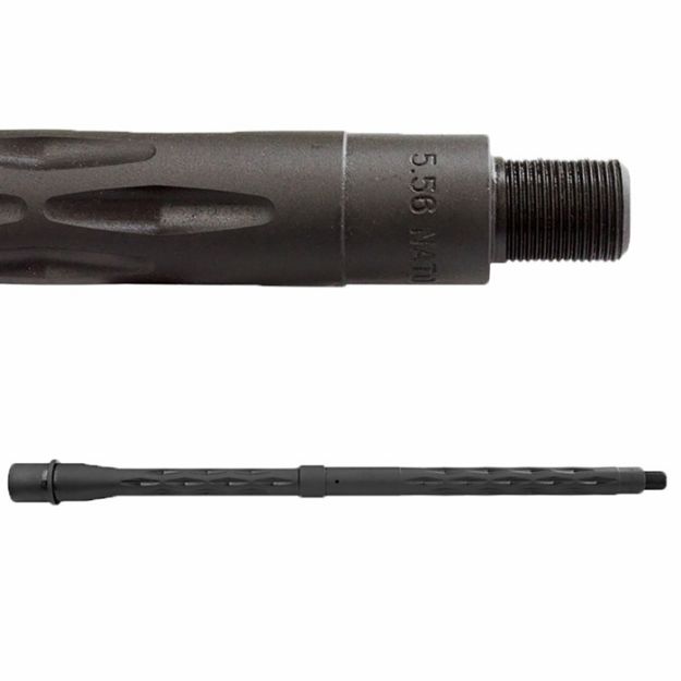 Picture of Ar-15 16.5'' Threaded Fluted Barrel 1-8 Twist