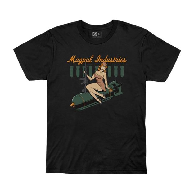 Picture of Bombshell Cotton T-Shirt 3X-Large Black