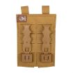 Picture of Double Pistol Magna Mag Pouch Laminate Coyote Brown