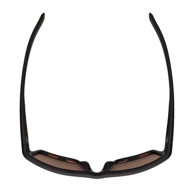 Picture of Glasses Tortoise Frame/Bronze Lens W/Blue Mirror Polarized