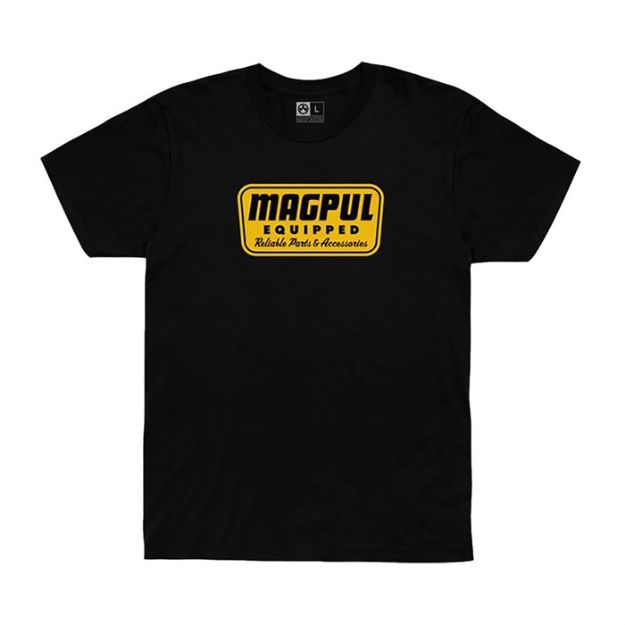 Picture of Equipped Blend T-Shirt Blk Xl