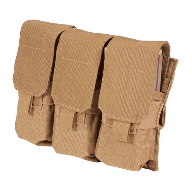 Picture of Ar-15 Triple Mag Pouch, Coyote Tan