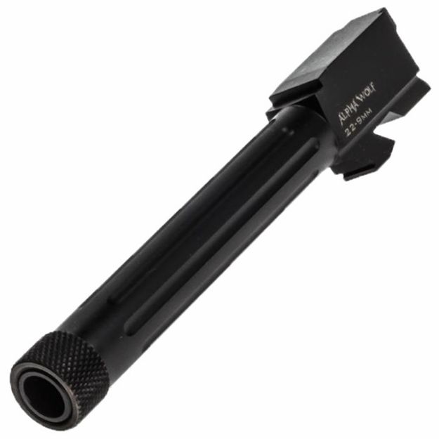 Picture of Alpha Wolf Barrel Conversion M22/M31 To 9Mm Threaded Ss Blk
