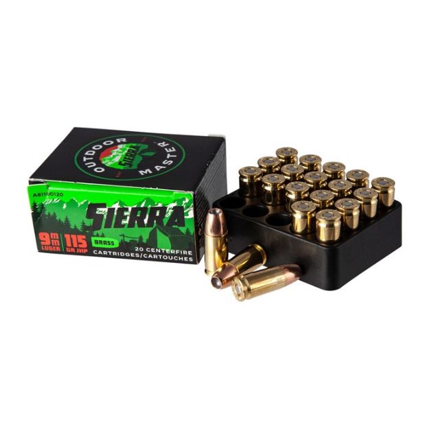 Picture of 9Mm Luger 115Gr Jacketed Hollow Point 20/Box