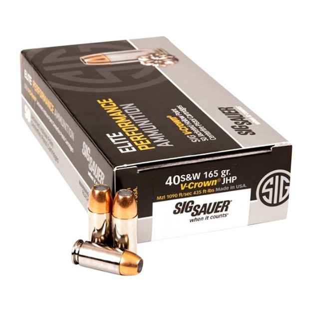 Picture of 40 S&W 165Gr Jacketed Hollow Point 50/Box