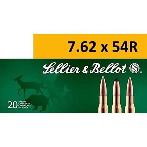 Picture of 7.62X54r 174Gr Hollow Point Boat Tail 20/Box