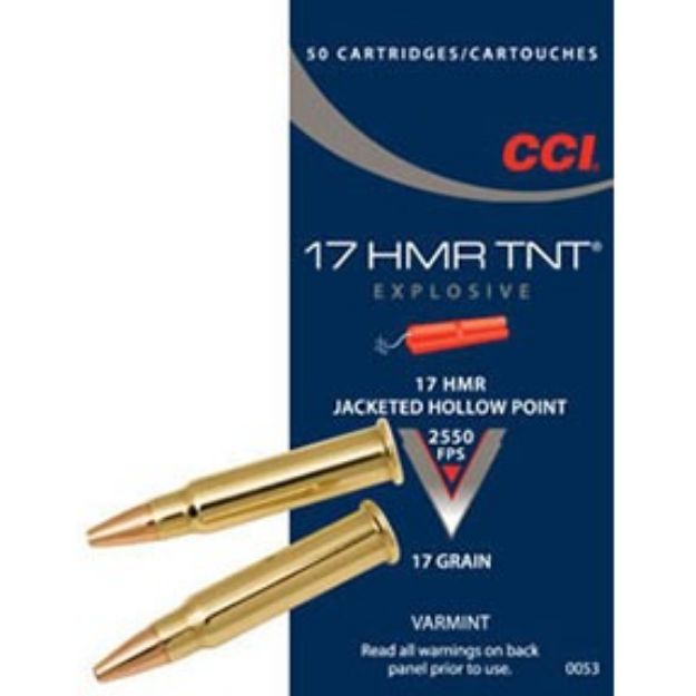 Picture of 17 Hmr 17Gr Jacketed Hollow Point 50/Box