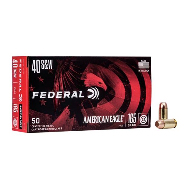 Picture of 40 S&W 165Gr Full Metal Jacket 50/Box