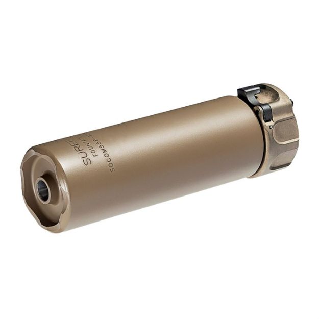 Picture of Socom 556 Mini 2 Suppressor 5.56 Qd Mount Dark Earth
