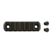 Picture of M-Lok Picatinny 7 Slot Rail Section Aluminum Black