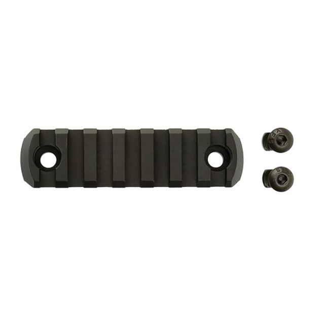 Picture of M-Lok Picatinny 7 Slot Rail Section Aluminum Black