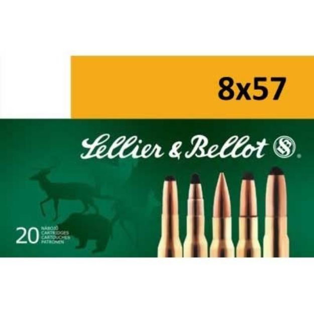 Picture of Sellier & Bellot 8X57js 196 Gr Spce 20/Bx
