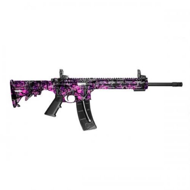 Picture of M&P 15-22 M-Lok 22Lr 16.5” Threaded Bbl (1)25Rd Muddy Girl