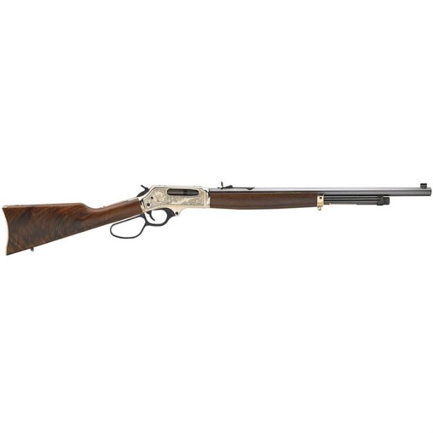 Picture of Henry 45-70 Brass Wildlife Engraved