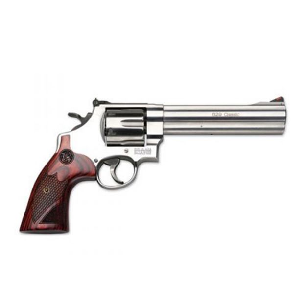 Picture of Model 629 Deluxe N-Frame 44 Magnum 6.5” Bbl 6Rd Ss/Wood