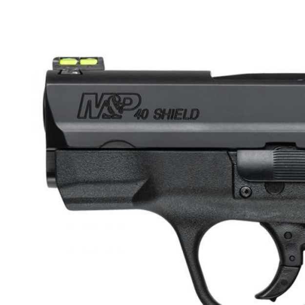 Picture of M&P40 Shield 40 S&W 3.1”Bbl Hizviz (1)6Rd & (1)7Rd Mag Black