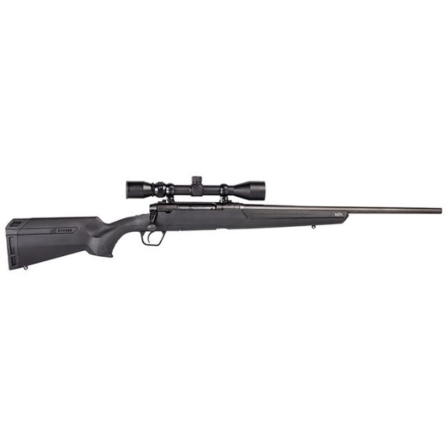 Picture of Savage Axis Xp Compact 223 Rem 20    Bbl Weaver Scope Blk