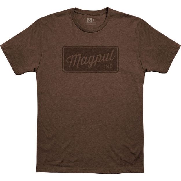 Picture of Rover Block Cvc T-Shirt 3X-Large Brown Heather