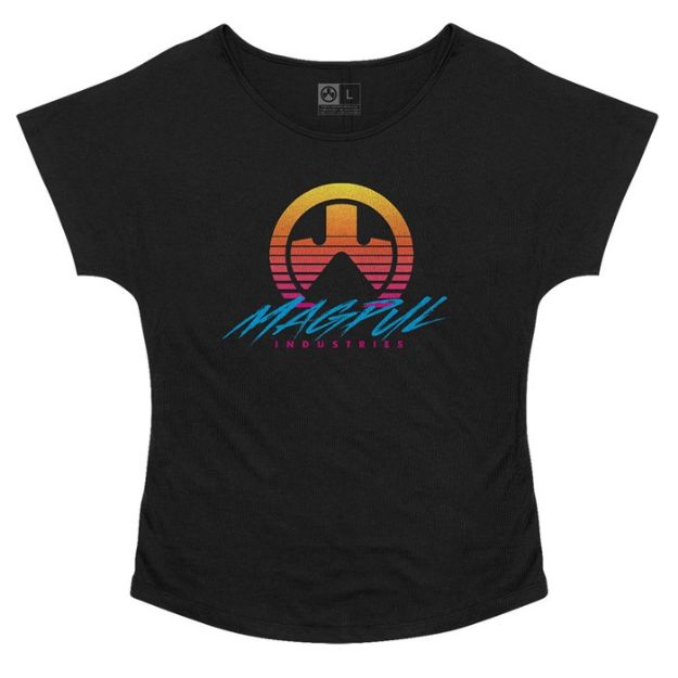 Picture of Women's Brenten Dolman T-Shirt Medium Black