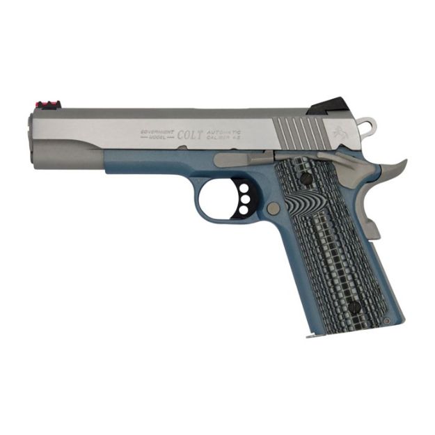 Picture of Series 70 Competition 45 Acp 5'' Bbl (1)8Rd Mag Blue Titanium