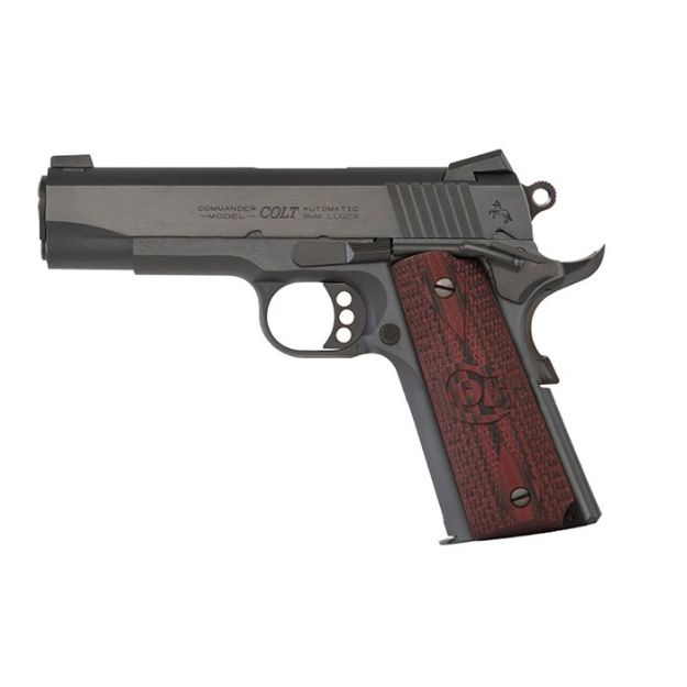 Picture of Combat Commander 9Mm Luger 4.25'' Bbl (1)9Rd Mag Blued
