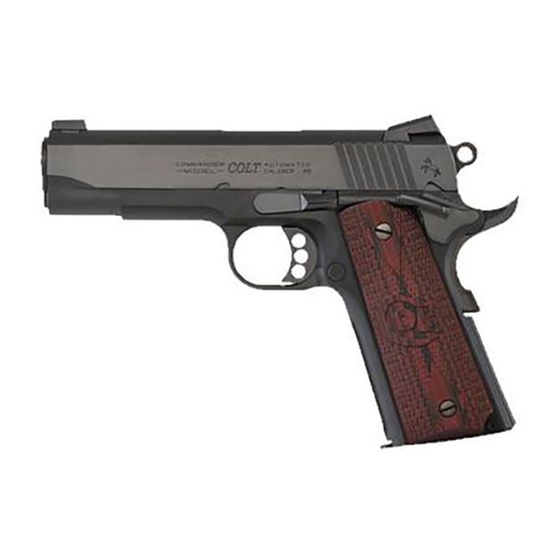 Picture of Lightweight Commander 45 Acp 4.25'' Bbl (1)8Rd Mag Blued/Wood
