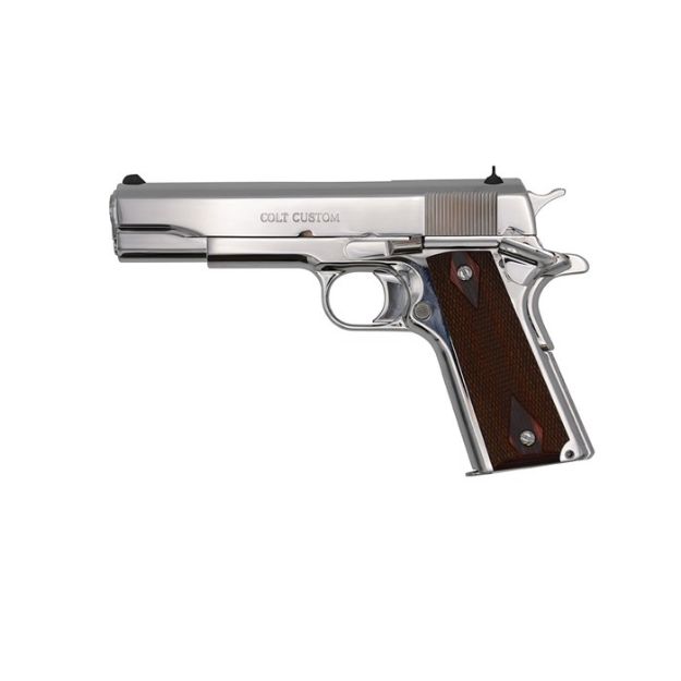 Picture of M1911 Government Classic 38 Super 5'' Bbl (1)9Rd Polished Ss