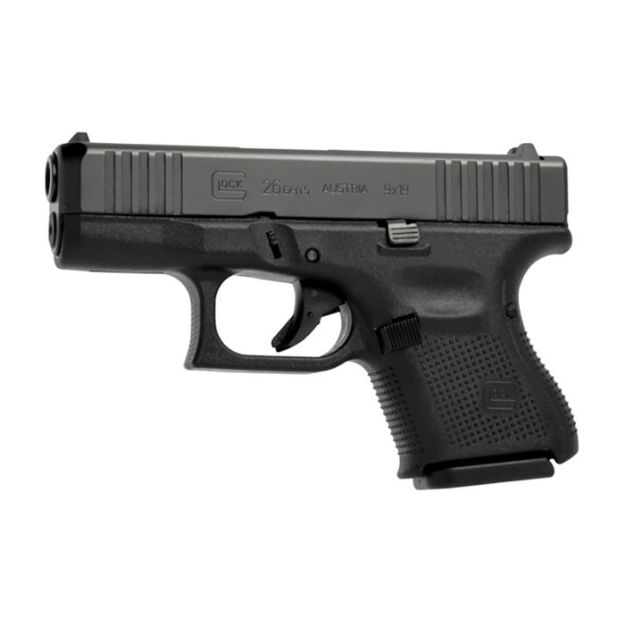 Picture of Glock 26 Gen 5 Subcom 9Mm Luger (3)10Rd Mag Blk Usa Rebuilt