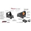 Picture of Ct Rad Max Pro Rapid Aiming Dot 3 Moa Red Dot Reticle Black