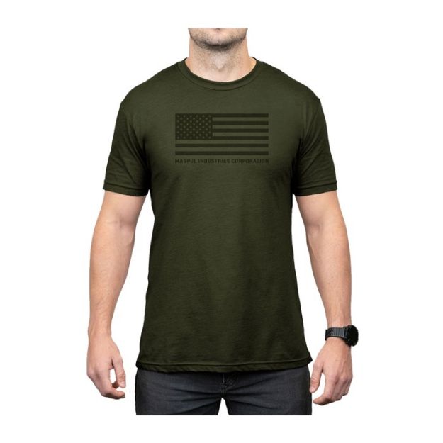 Picture of Standard Cotton T-Shirt Olive Drab X-Large