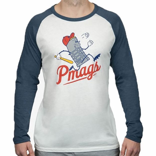 Picture of Bases Loaded Blend Long Sleeve T-Shirt White Small