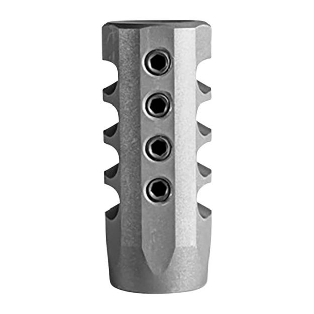 Picture of Side-Baffle Brake 338 Cal 5/8-24 Stainless Steel