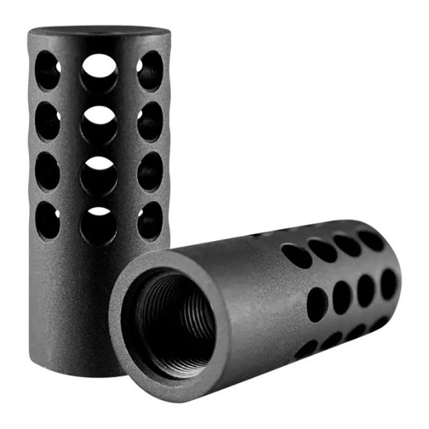 Picture of Side-Baffle Brake .338 Cal 5/8-24 Black Nitride