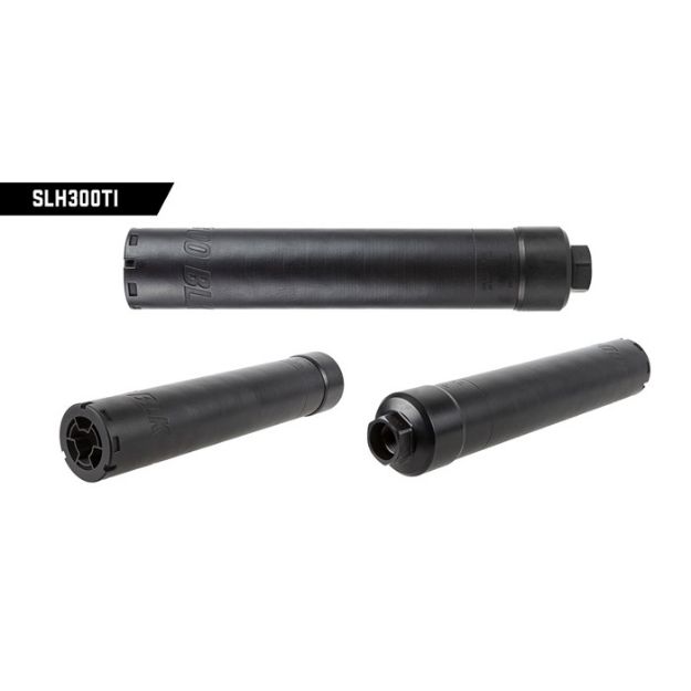Picture of Slh 300 Blackout Titanium Core Direct Mount Suppressor Blk