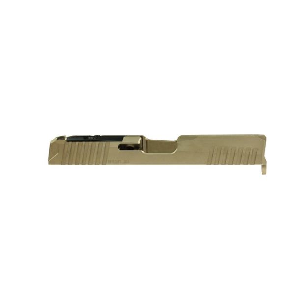 Picture of Dusk G19 Gen3 9Mm Luger Rmr Cut Stripped Slide Fde