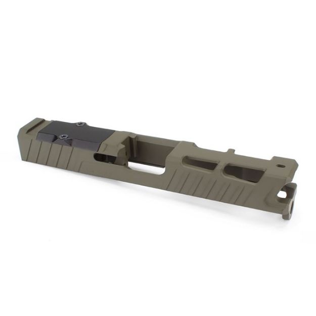 Picture of Zps.4 Slide Glock 19 Gen 3 9Mm Luger Optic Ready Od Green