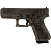 Picture of Glock 19 Gen5 Mos 9Mm Distressed Fde/Old Glory 3-15Rd Mags