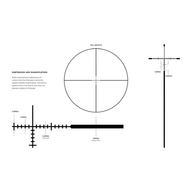 Picture of Vx-Freedom 3-9X40mm Sfp Cds Tri-Moa Reticle Black