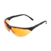 Picture of Amber Blue/Bronze/Clear/Orange Pyramex Shooting Glasses Blk