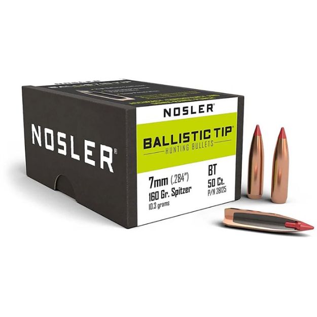 Picture of 7Mm (0.284'') 160Gr Spitzer 50/Box
