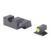 Picture of 1911 Novak Cut Hd Night Sight Set Yellow Front Outline