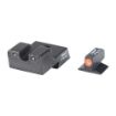 Picture of 1911 Novak Cut Hd Night Sight Set Orange Front Outline